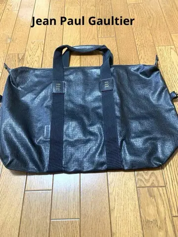 장 폴 고티에 보스턴 백 블랙