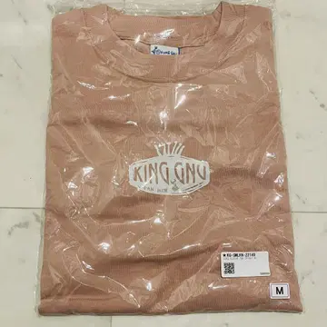 새상품 King Gnu 롱 슬리브 T셔츠 M 사이즈