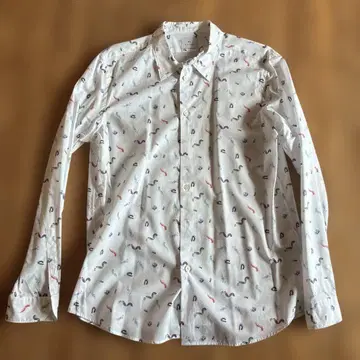 [ 미사용 ] PS Paul Smith 컬러풀 무늬 긴팔 셔츠 L