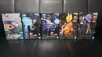 NARUTO 나루토 돌풍전 20주년 기념 의상 피규어 5종 세트