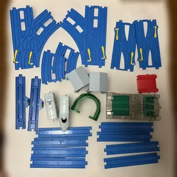 프라레일 레일 배경 부품 세트