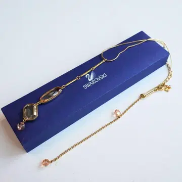 스와로브스키 컬러 스톤 목걸이