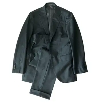BEAMS F x CANONICO 울 수트 48 차콜 그레이 새상품급
