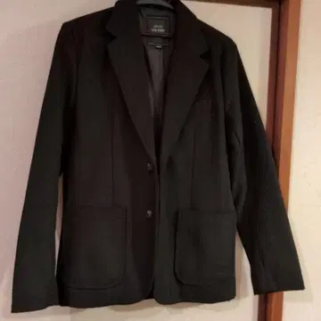 블랙 테일러드 자켓
