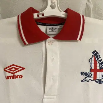 엄브로 잉글랜드 1986 피케 셔츠