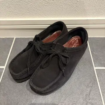 CLARKS Wallabee ORIGINALS 블랙 UK5 (24cm)