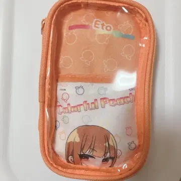 컬러풀 피치 카라피치 에토상 가젯 파우치