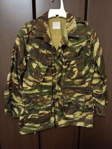 고품질! 정글 퍼티그 타이거 카모 사이즈 M/S USA제 사선 포켓