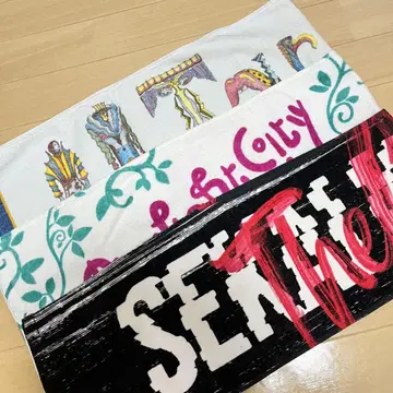 SEKAI NO OWARI 세카오와 머플러 타월 세트