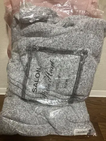 픽시 하트 따뜻한 보아 안감 스트레치 후디드 코트 그레이 3L 새상품