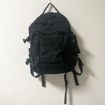 블랙 다기능 백팩