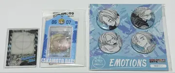 SAKAMOTO DAYS 아사쿠라 신 굿즈 3종 세트