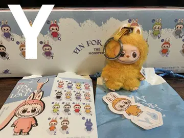 LABUBU PIN FOR LOVE 봉제 인형 펜던트 Y