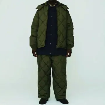 다이와피어39 테크 4웨이 퀼트 다운 재킷 카키