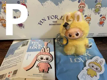 러브브 LABUBU PIN FOR LOVE 봉제 인형 펜던트 P