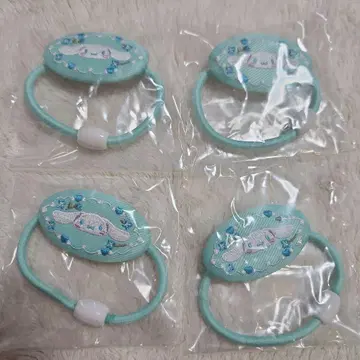 산리오 캐릭터즈 자수 머리끈 시나모롤
