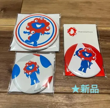 [ 새상품 ] 미야쿠미야쿠 캔 배지 3개 세트 오사카 만박