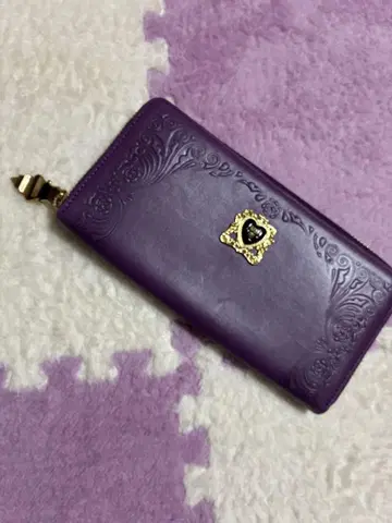 ANNA SUI 퍼플 장지갑