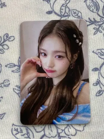 IVE SBS 가요제 특전 원영 사전 녹화 트레이딩 카드