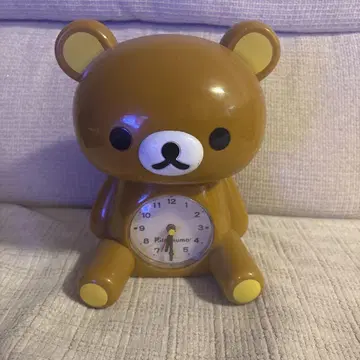 리락쿠마 알람 시계 저금통 시계