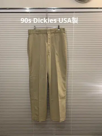 새상품급 90s Dickies 874 USA제 w34 베이지