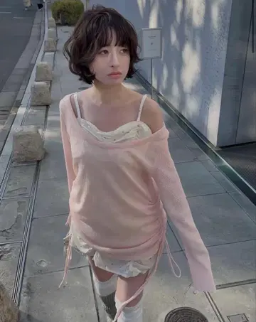 PELLICULE 펠리큐어 nudie loose knit