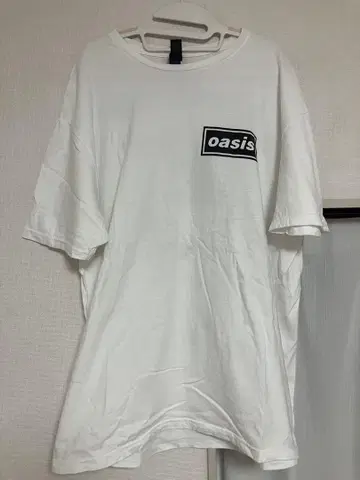 oasis Definitely Maybe 티셔츠 L 사이즈 화이트
