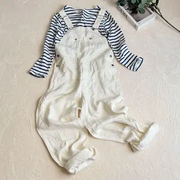 [컨디션 최상] nest robe 네스트로브 린넨 데님 오버롤