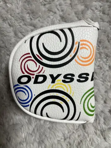 ODYSSEY 퍼터용 골프헤드커버 화이트 2025 모델