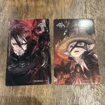 FF14 직업 마그넷 2종 세트 리퍼 + 흑마도사