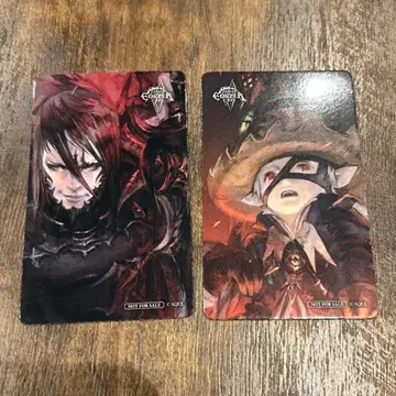 FF14 직업 마그넷 2종 세트 리퍼 + 흑마도사