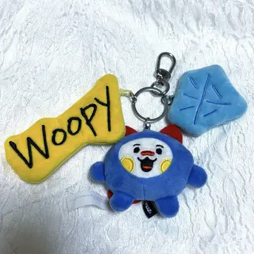 treasure truz woopy 참 포함 봉제 인형 키링