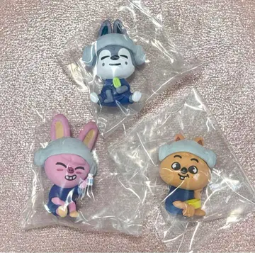 SKZOO 사우나 피규어 가챠 3RACHA