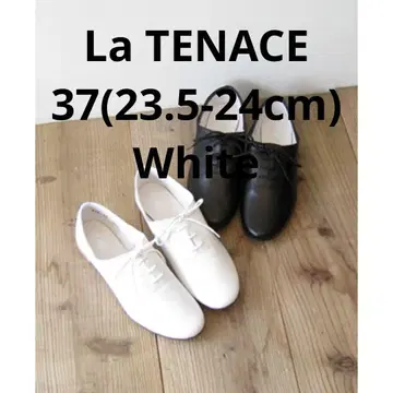 La TENACE 레이스업 발모랄 가죽 신발