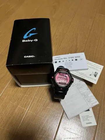 CASIO 베이비-G 블랙/핑크