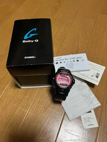 CASIO 베이비-G 블랙/핑크