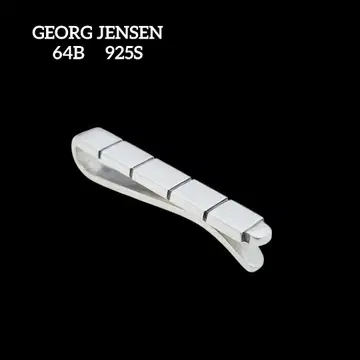 GEORG JENSEN 머니클립 넥타이핀 64B 925S
