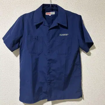 X-LARGE 반팔 셔츠 네이비 M 사이즈