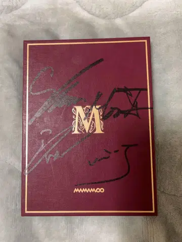 mamamoo 전원 사인 포함 CD MEMORY