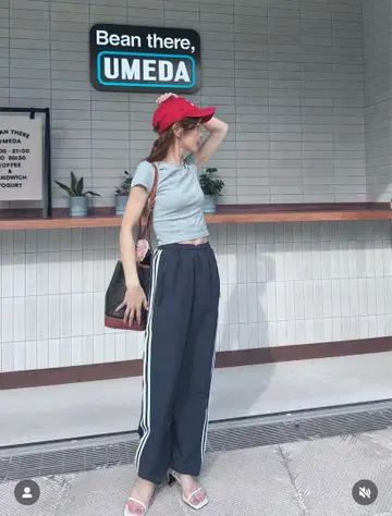 아디다스 Adidas 레트로 Ads200 우븐 팬츠