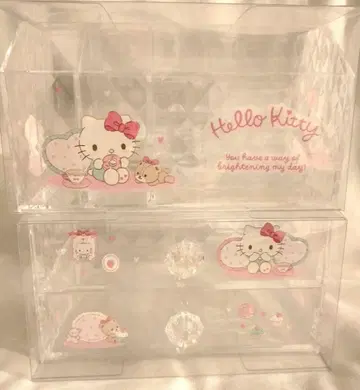 새상품 미개봉 산리오 헬로키티 오거나이저 서랍 수납장