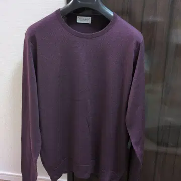 JOHN SMEDLEY 퍼플 니트 스웨터 L