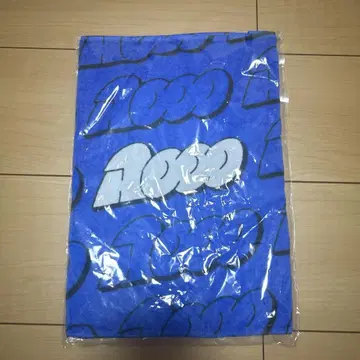 Aooo 3D 로고 타월 블루 파랑