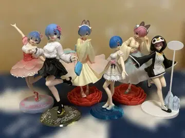 리제로 렘 라무 피규어 6체 세트