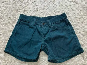 LEE 로고 디자인 버튼 숏팬츠 하프 팬츠