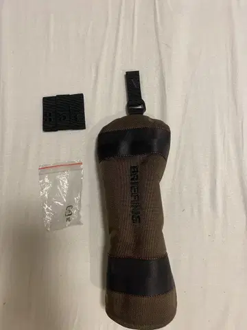 BRIEFING 다크 브라운 페어웨이 우드용 골프헤드커버