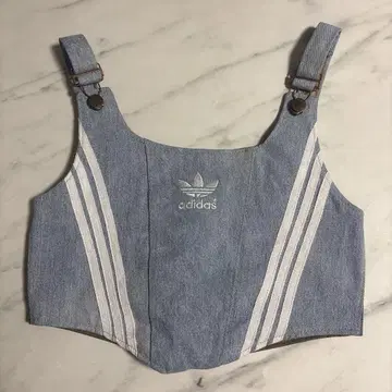 adidas 데님 뷔스티에