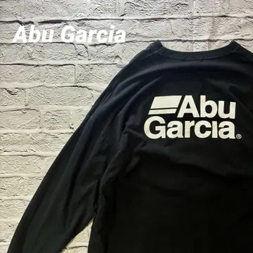 Abu Garcia 아부가르시아 로고 프린트 롱T L 백 프린트만