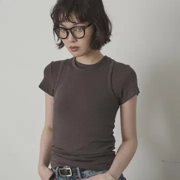 full/fill. 2세트 레이어드T 차콜 그레이