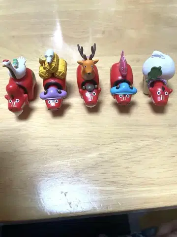 신수 베코들 칠복신 편 5체 세트